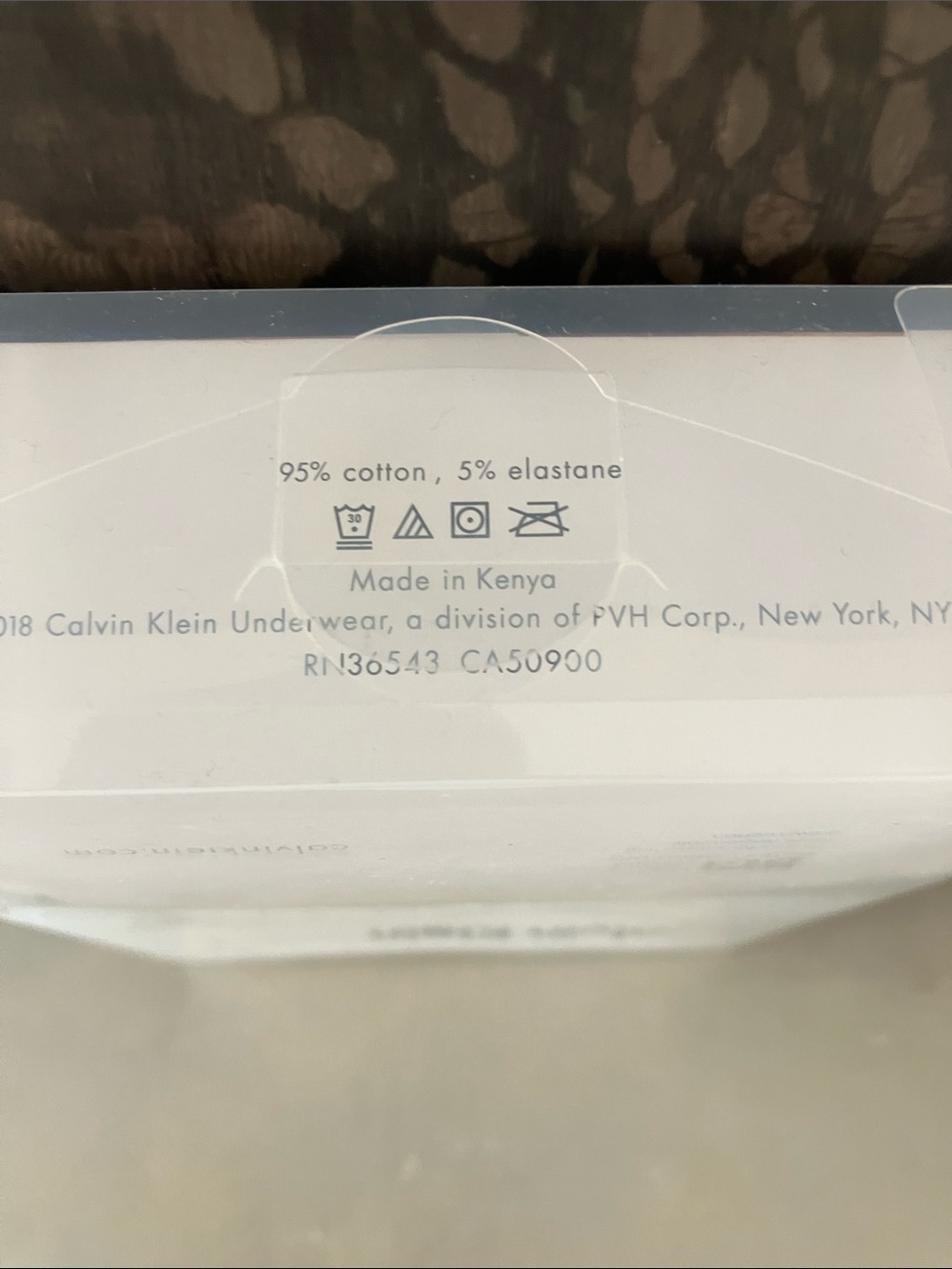 CALVIN KLEIN White Cotton Stretch Classic Fit Briefs - 3 Pack Men’s Size M NIB - Picture 6 of 6
